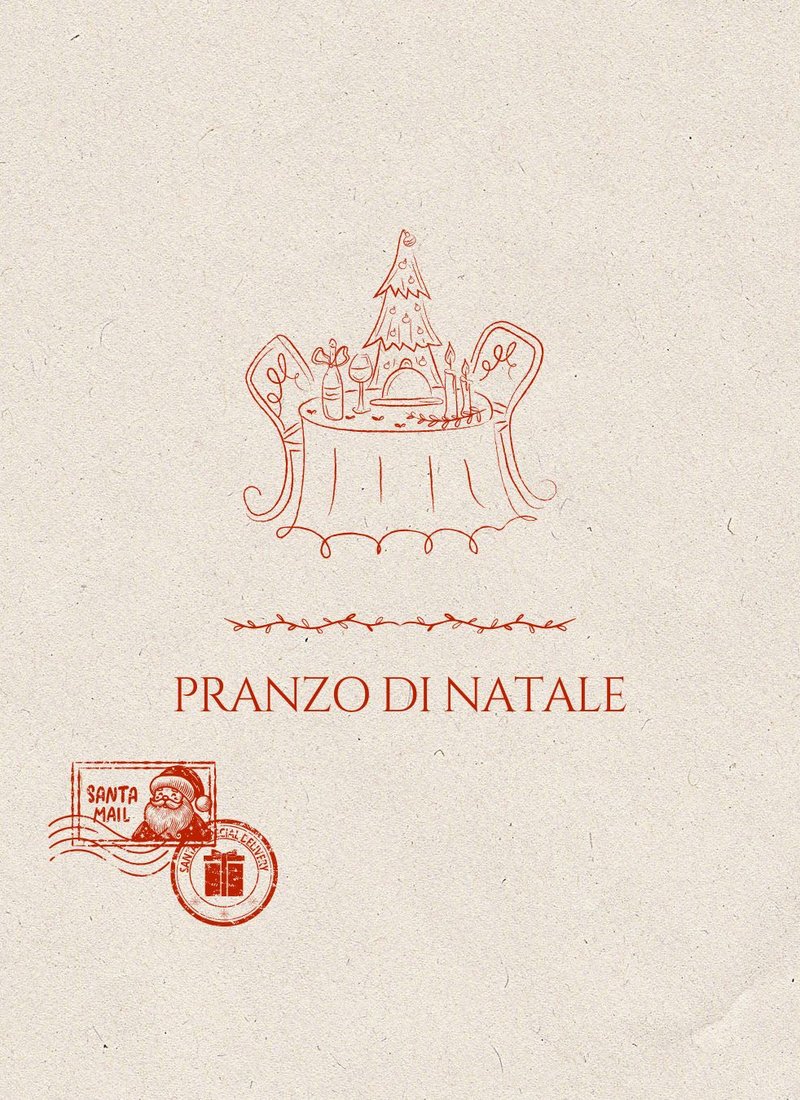 Pranzo di Natale 90 €